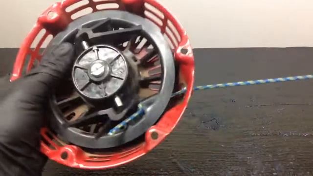 How To Install A Starter Rope On A GX Honda 160 Recoil смотреть онлайн