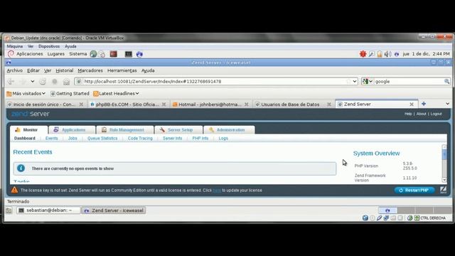 Aplicación de Foros B.D Oracle y Php смотреть онлайн