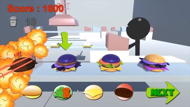 Burger Man Game смотреть онлайн