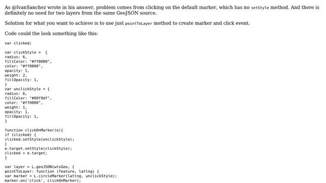 GIS: Changing leaflet circle marker colour and size when clicked upon (2 Solutions!!) смотреть онлайн