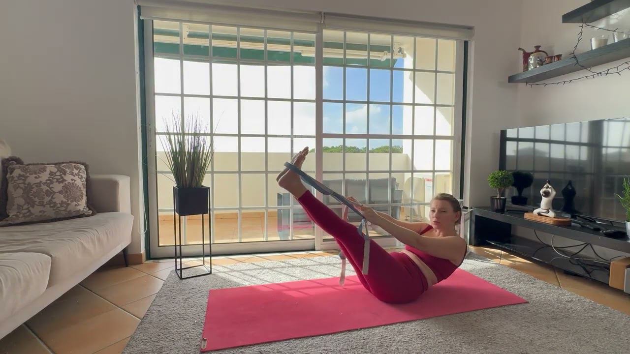 10я неделя Йога для гибкости Мостик смотреть онлайн