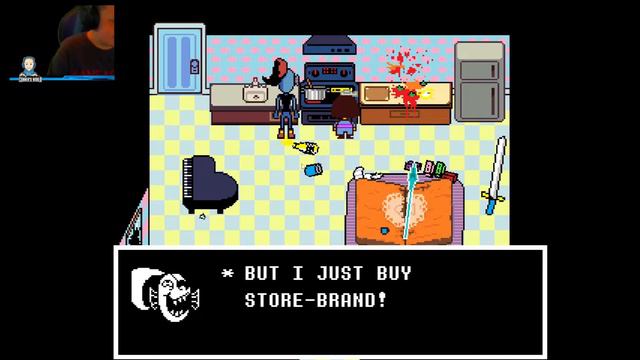 I tried cooking with Undyne and this happened!! New Undertale!! смотреть онлайн
