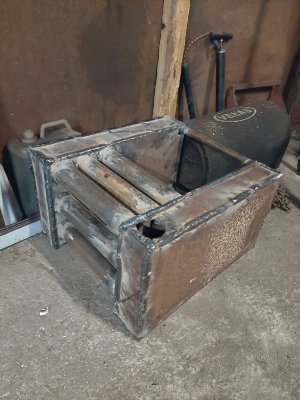 Котёл водяного отопления для кирпичной печи.