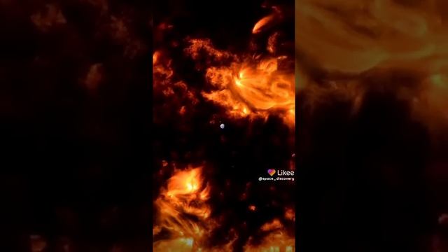 ВОТ НАСТОЯЩИЙ РАЗМЕР СОЛНЦА С ЗЕМЛЁЙ! ПОДПИШИСЬ!? ? смотреть онлайн