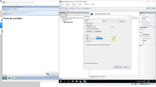 04 - Servidor WEB HTTP [ Windows server 2019 ] смотреть онлайн