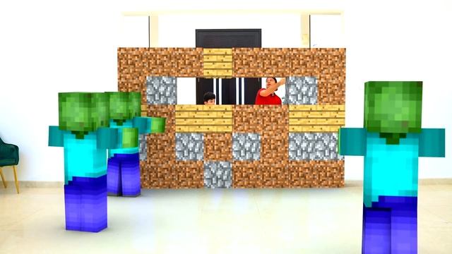Jason play the floor is lava with Minecraft game смотреть онлайн