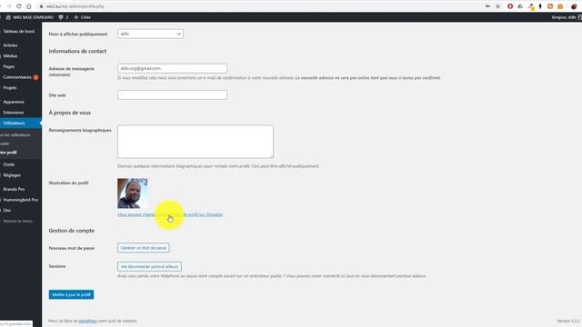 WORDPRESS : AJOUTER SON AVATAR смотреть онлайн