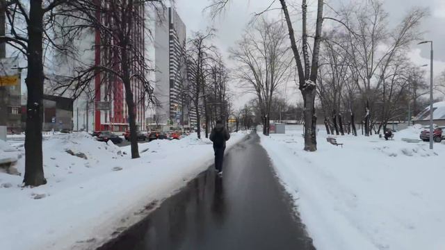 Moscow Walk. A Wonderful Walk After The Holidays .