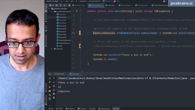 18 The subscribe method (Reactive programming with Java - full course) смотреть онлайн