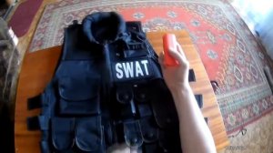 SWAT Обзор? ?Тактический жилет SWAT. FBI. Police.  ? Aliexpress жилет SWAT