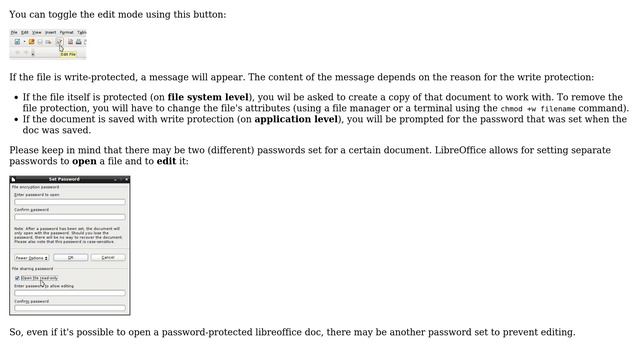 Ubuntu: Opening Doc file in LibreOffice with password in writing mode (2 Solutions!!) смотреть онлайн