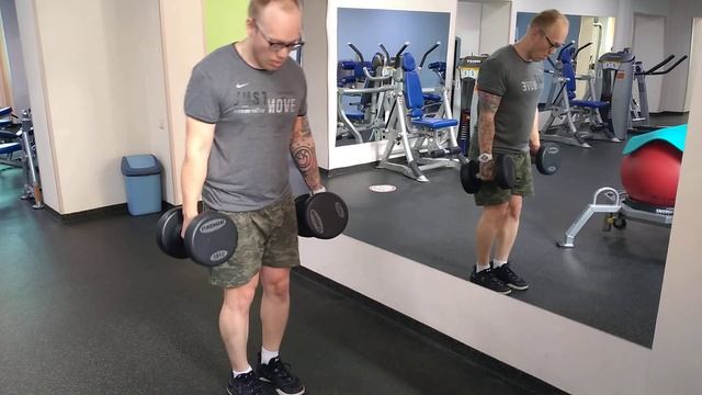 Сплит присед/split Dumbbell Squat