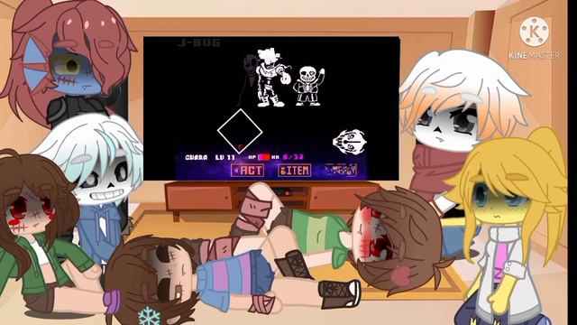 Undertale Reacts to Call of the Void смотреть онлайн