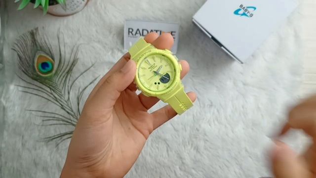 Casio Baby-G Step Tracker Yellow Dial Yellow Resin, Case Yellow смотреть онлайн