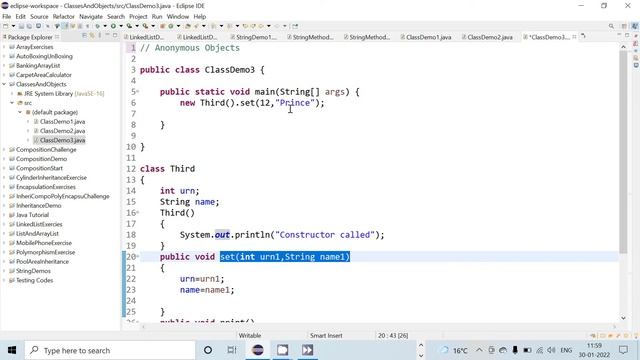 Anonymous Objects in JAVA смотреть онлайн