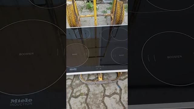 Комбинированая варочная поверхность индукционно электрическая плита панель Miele KM 5750 EDST смотреть онлайн