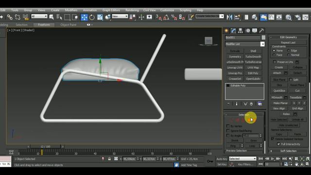 Modeling Furniture In Autodesk 3ds Max | Part1