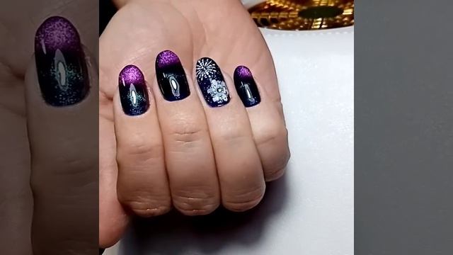 Кошки 5Д. Два цвета. Маникюр кошачий глаз. Стемпинг. смотреть онлайн