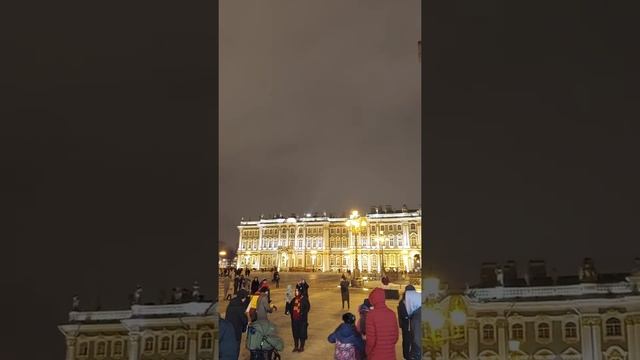 Новогодний Петербург 2022. Дворцовая площадь . смотреть онлайн