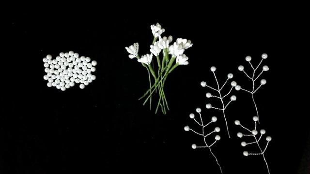 Simple DIY Bridal Hair Vine Combs With Beads & Flowers | Trending Bride Accessories