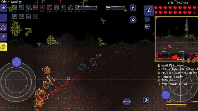 Terraria tModloader mobile ( Calamity Mod ) - Revengeance Brimstone Elemental (class - rogue) смотреть онлайн
