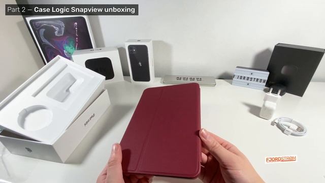 Unboxing the iPad Mini 5 + red Case Logic Snapview for iPad Mini 4/5 смотреть онлайн