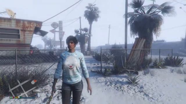 Grand Theft Auto V_2017 зима пришла смотреть онлайн