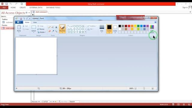 by using shell command- how to open any application in access смотреть онлайн
