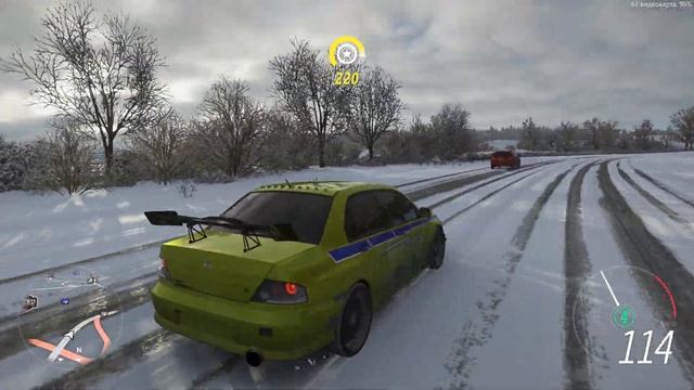 Mitsubishi Lancer Evolution IX / Школа вождения Брайана О'Коннора / Forza Horizon 4/ Logitech g29 смотреть онлайн