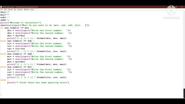 The math operators in python and how to make a calculator using math operators in python смотреть онлайн