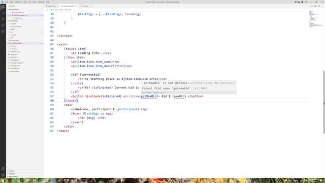 Build a real-time Auction app. Part 2 — Frontend with Svelte смотреть онлайн