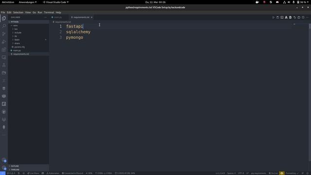 Python Tutorial #12 requirements.txt [Full-HD] [Deutsch/German] смотреть онлайн