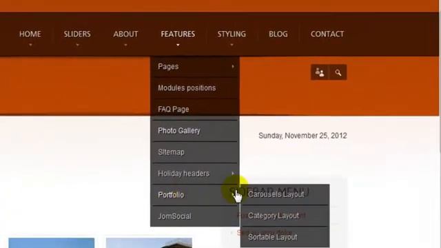 Ammon Joomla Template смотреть онлайн