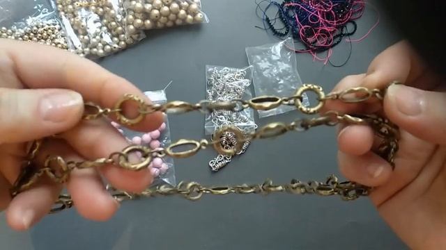 Распаковка посылок с АliExpress.//Украшения ручной работы. смотреть онлайн