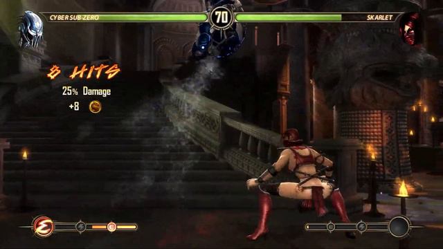 Mortal Kombat 9 - Cyber Sub Zero Arcade Ladder on Expert Difficulty смотреть онлайн