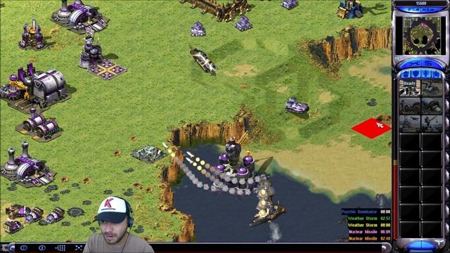 Noooooo!!! I lost MCV in Mayflower map Command & Conquer Yuri's Revenge Online Mutlplayer Gameplaye смотреть онлайн
