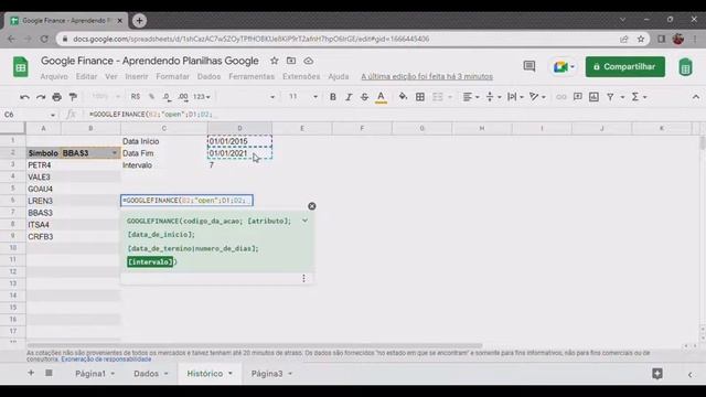 Google Finance - Dados Históricos de Ações смотреть онлайн