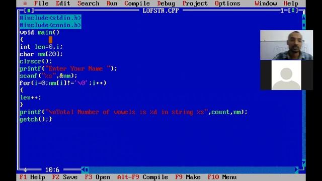 C Class| Topic : Array class-9 | char array |String Ex 2 смотреть онлайн