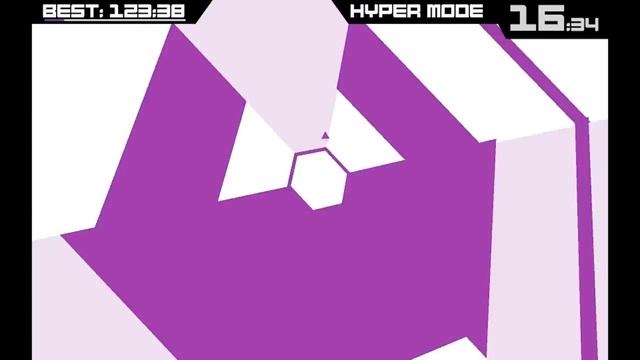 Super Hexagon All 6 Levels Completed with 100+ Seconds & Game Ending - Game 100% Completed смотреть онлайн