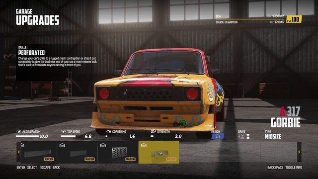 Wreckfest: Gorbie DLC Vehicle | Customization & Gameplay | No Commentary смотреть онлайн