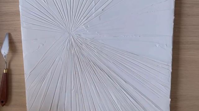 Подробная картина из текстурной пасты! смотреть онлайн