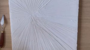 Подробная картина из текстурной пасты!