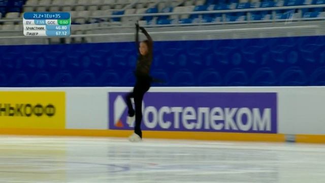 Таисия Щербинина. Произвольная программа. Девушки. Сочи. Гран-при России по фигурному катанию 2022/ смотреть онлайн