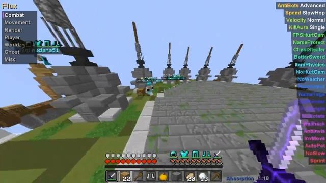 Minecraft 1.8 - OP Config + Let's Hack Flux b14 смотреть онлайн