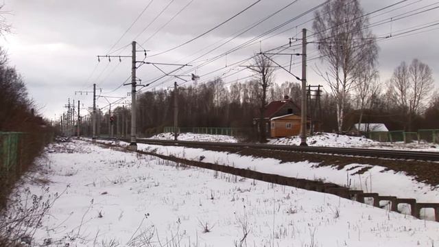 [RZD] CHS2T-994, CHS7-057, ET2M-126, Malaya Vishera station смотреть онлайн