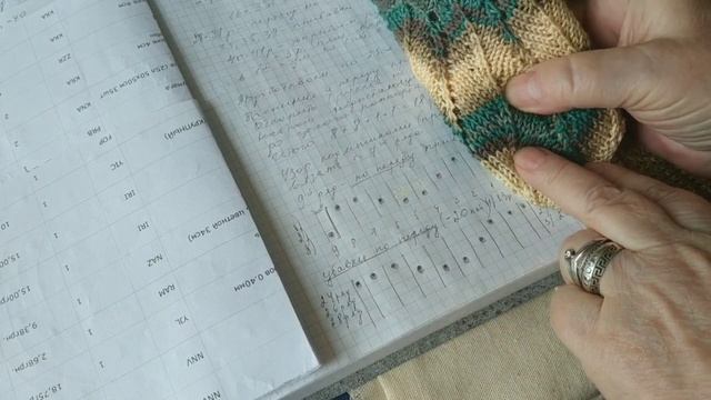 Ч.8. Платье в стиле Миссони. Мои расчеты - прибавки и убавки до линии талии смотреть онлайн