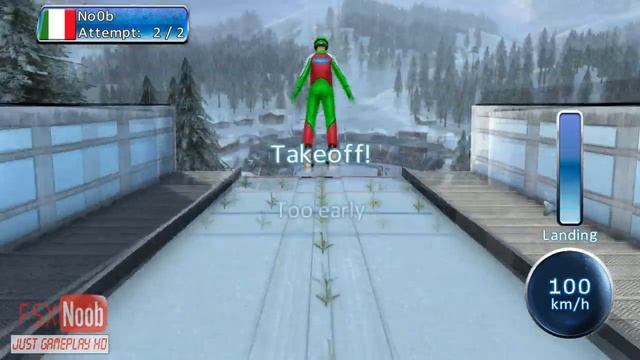 Winter Sports 2012 Gameplay Disciplines PC HD смотреть онлайн