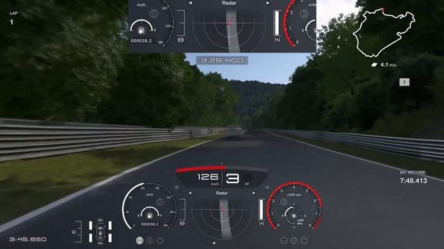 GT7 - 2 MILLION Cr. Time Trial - Honda Civic at Nordschleife - First Impressions and a gold lap ?? смотреть онлайн