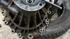 Разбираю акпп volkswagen polo для замены фрикционов.