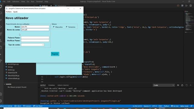 Creating real program (using python, tkinter and ttk ); . смотреть онлайн